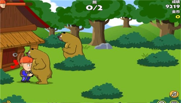 安卓光头强守卫小木屋无限金币版app