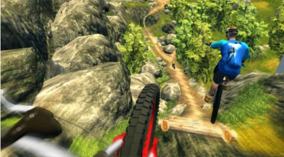 安卓3d模拟自行车越野赛app