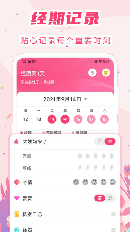 大姨妈怀孕助手