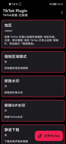 tiktokplugin 中文版