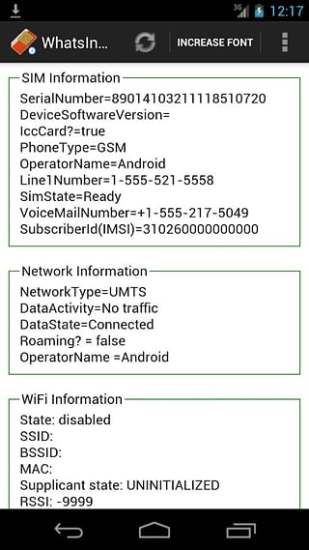 安卓sim卡信息查看app
